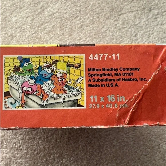 VINTAGE Muppet Babies nostalgic 1980s 60 piece puzzle Kermit Gonzo Fozzy Animal - Picture 11 of 17